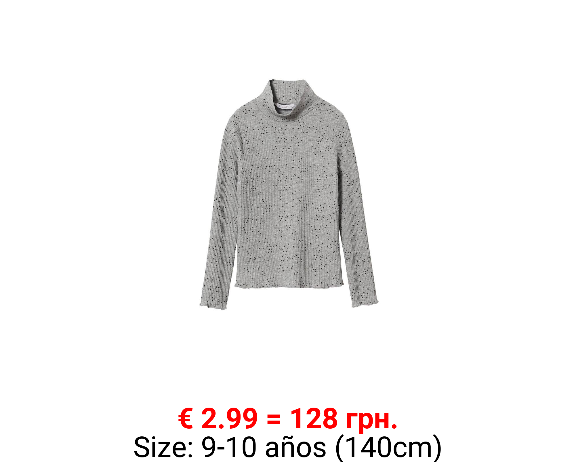 Camiseta manga larga cuello perkins