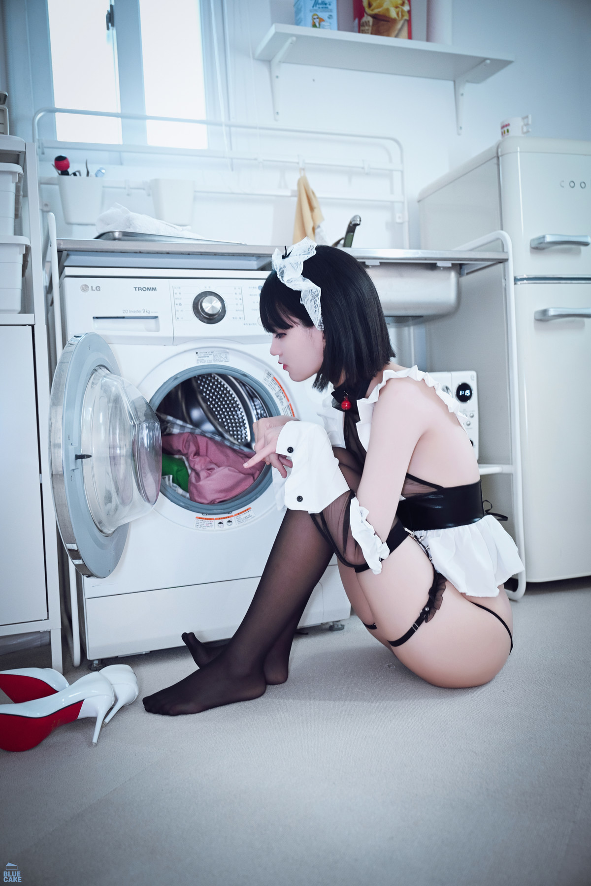 Jeong Jenny 정제니, [BLUECAKE] Maid Cosplay Set.02 7