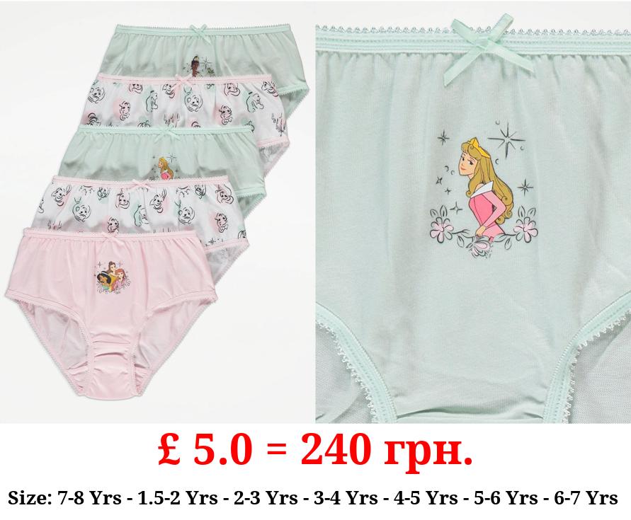 Disney Princess Knickers 5 Pack