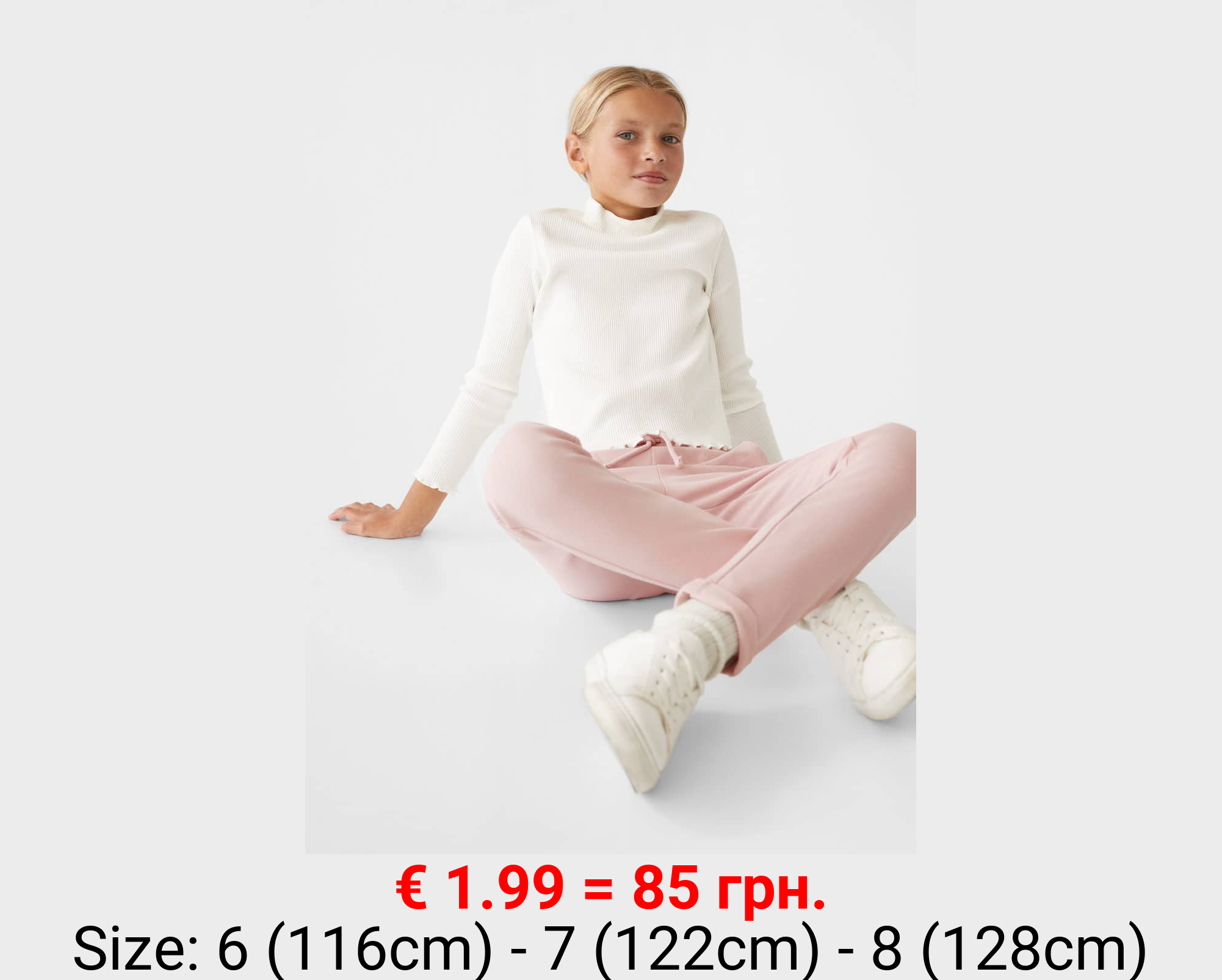 Pantalón jogger algodón