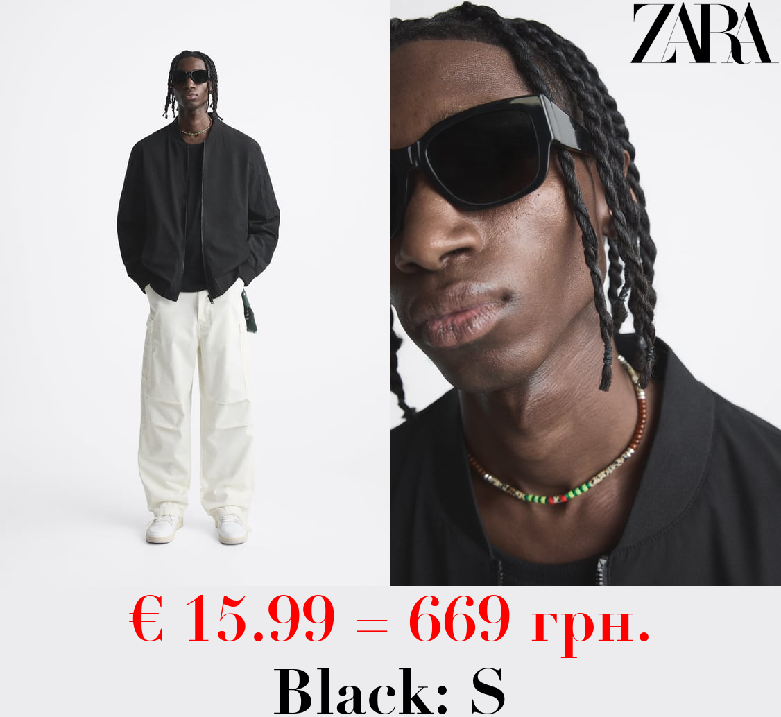 LIGHTWEIGHT BOMBER JACKET