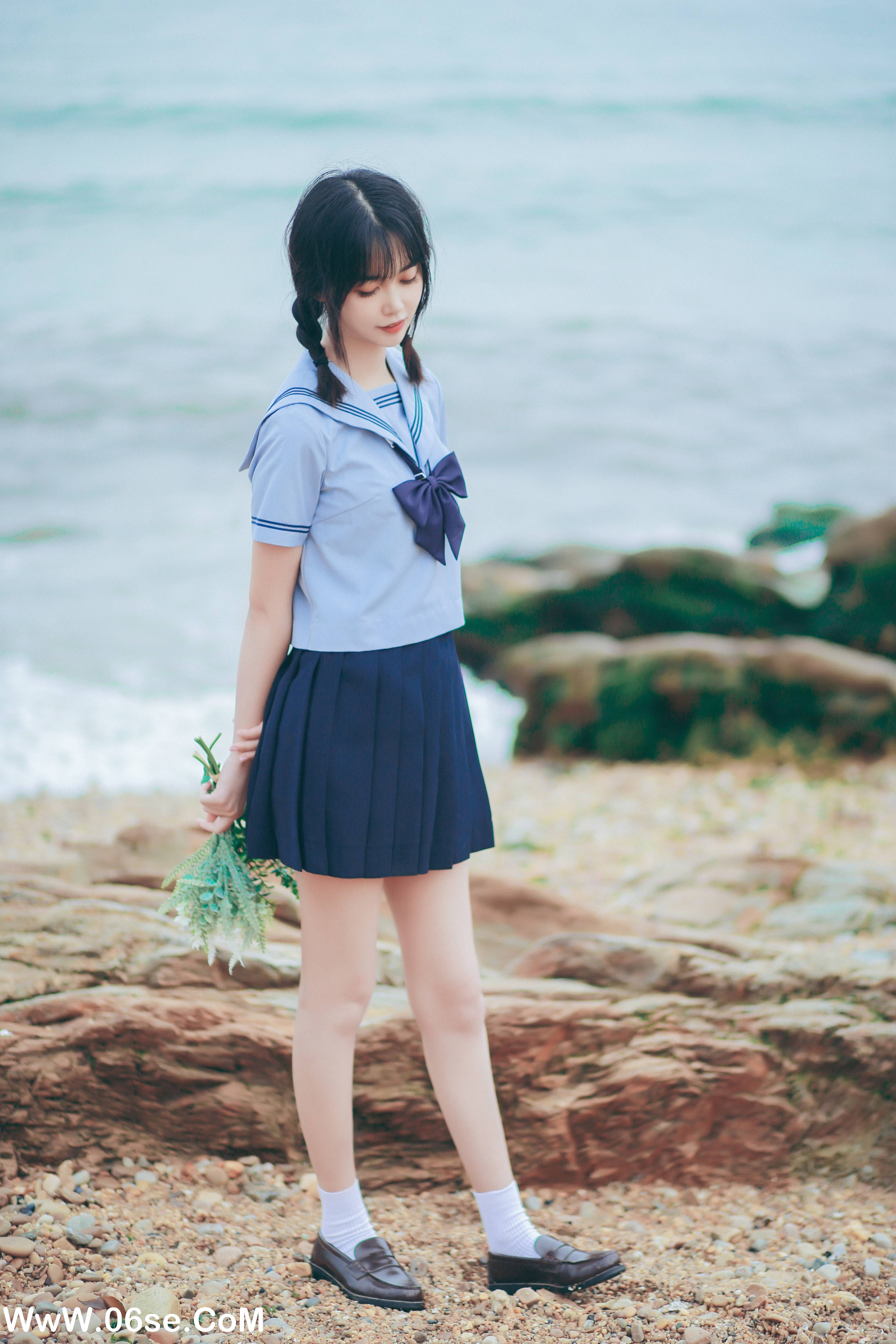 图片[18]-[YITUYU艺图语]2022.07.28 夏日海边的少女 淺櫻桃奈[25+1P／289MB]-六色网