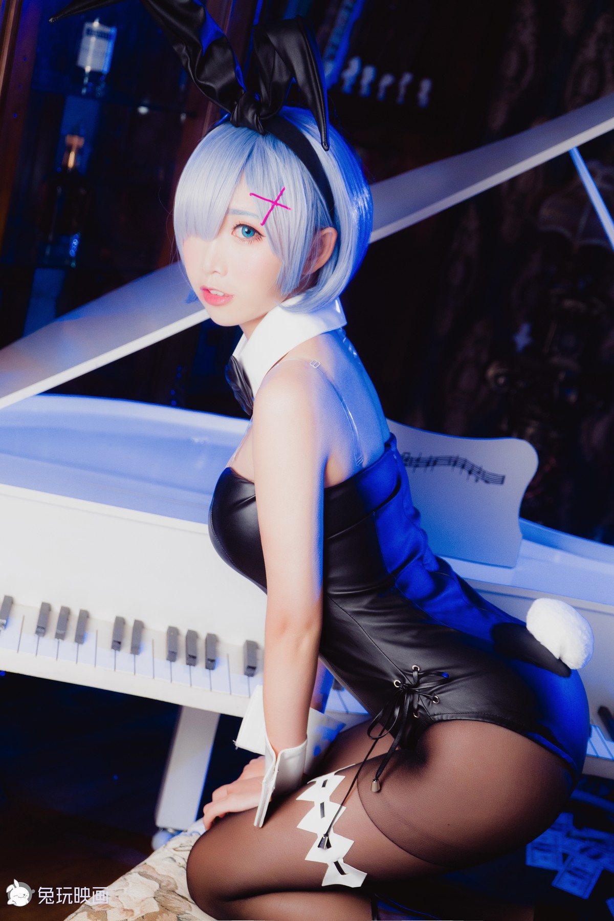 Cosplay 面饼仙儿 兔女郎 30