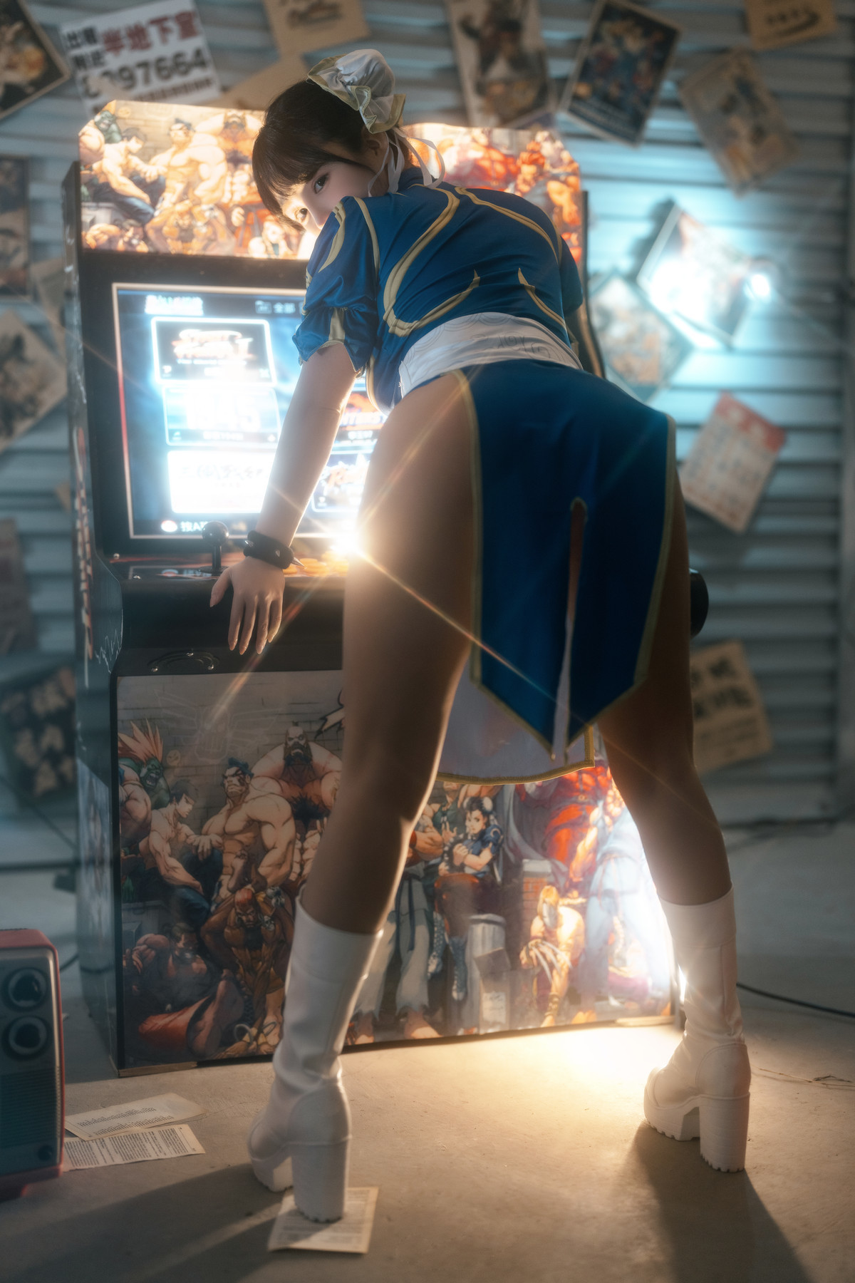 Cosplay 桜井宁宁 电玩春丽 Set.01 20