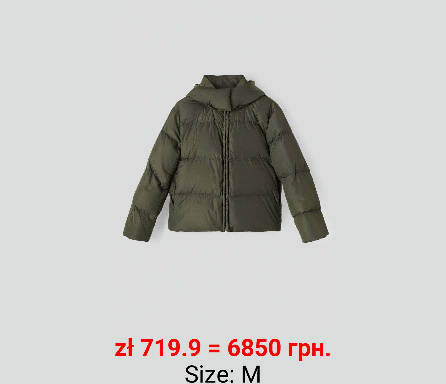 Anorak plumas acolchado