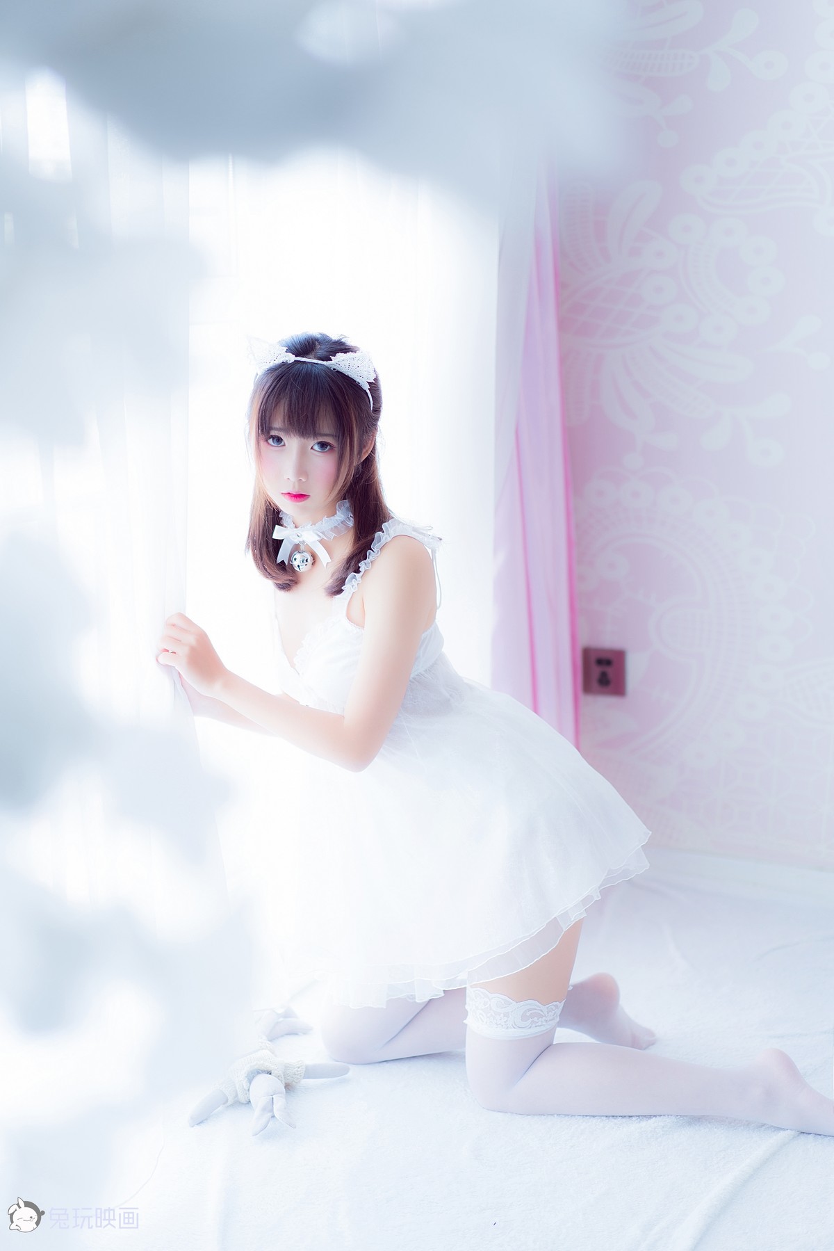 Cosplay 面饼仙儿 吊带睡衣 49