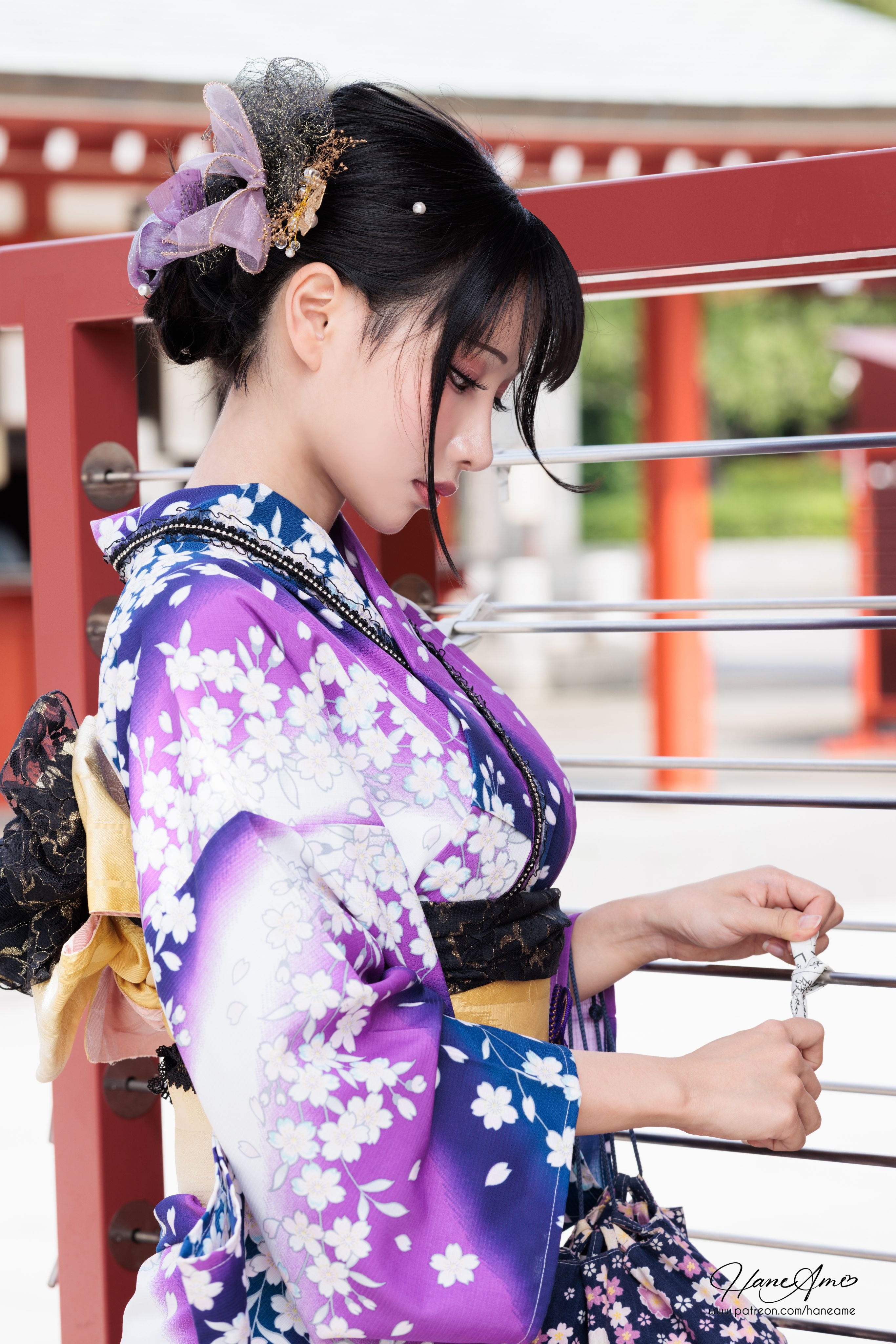 紫羅蘭夏日浴衣 28