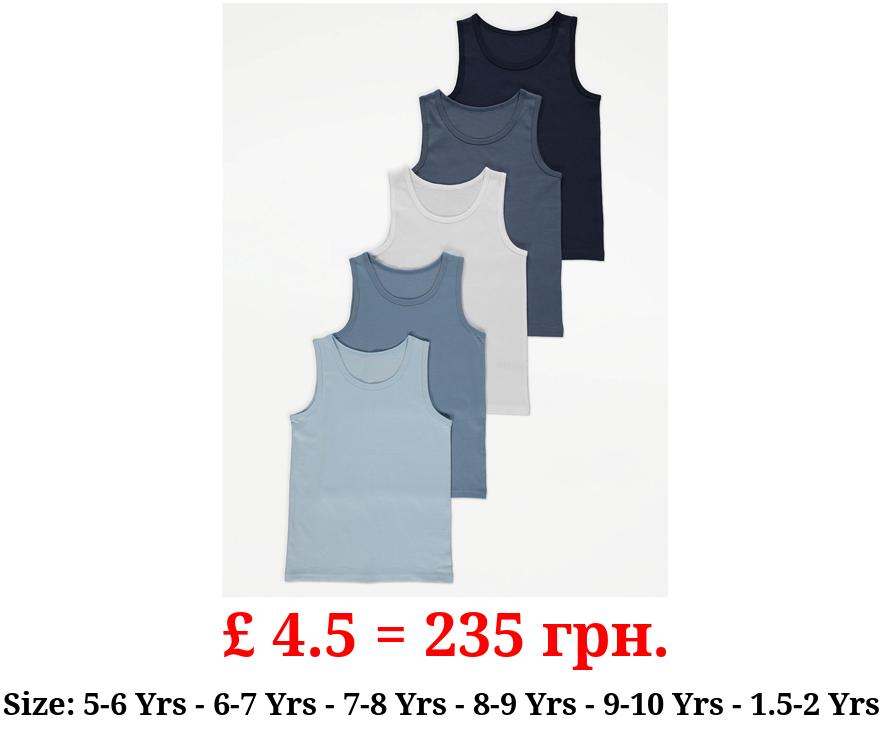 Blue Vests 5 Pack