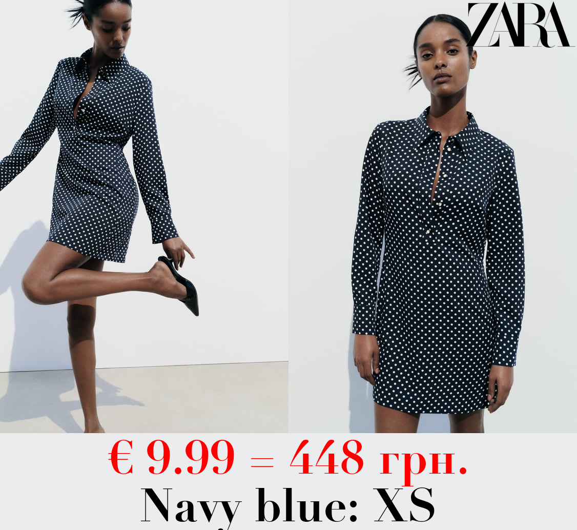SHORT POLKA DOT DRESS