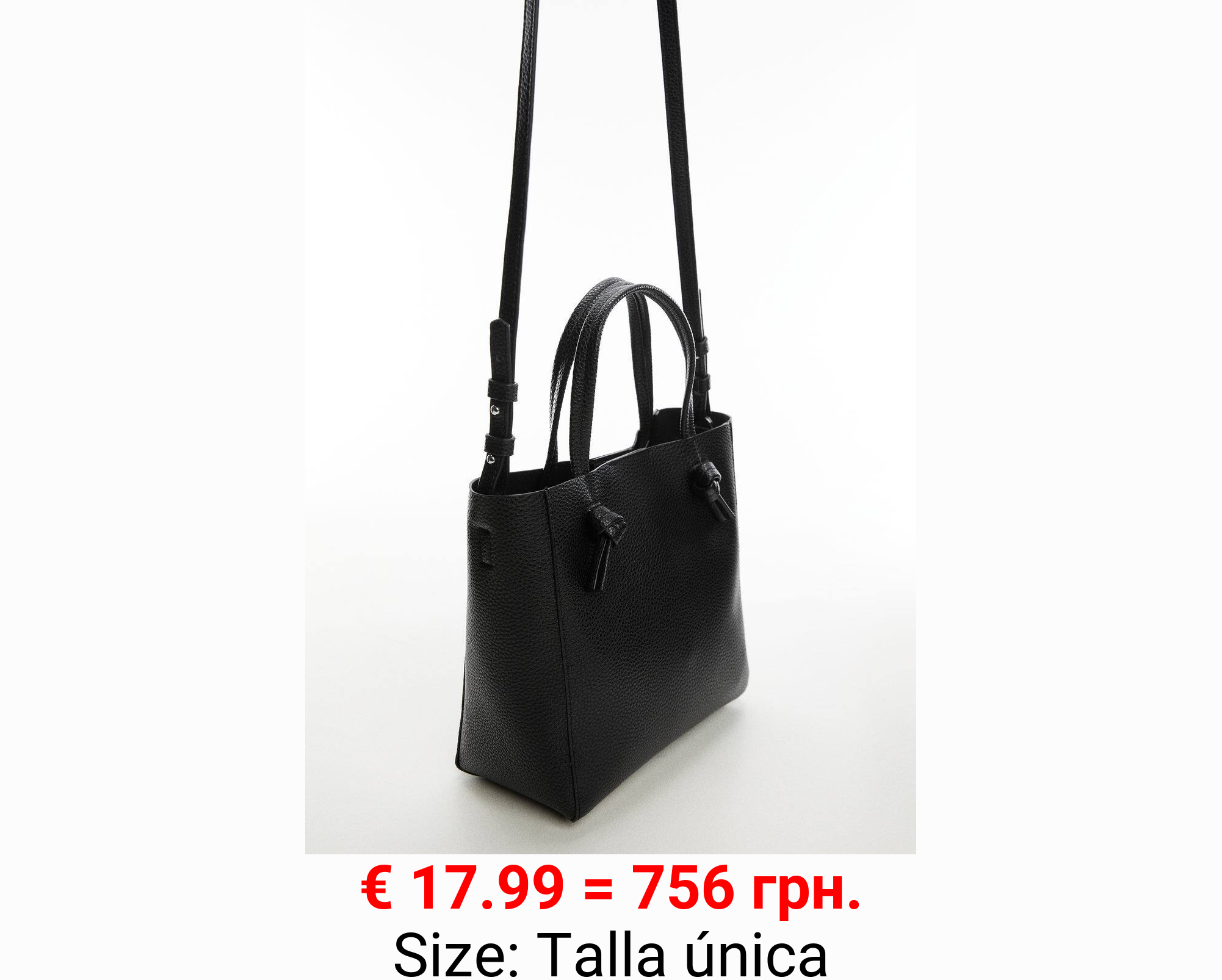 Bolso mini shopper nudos