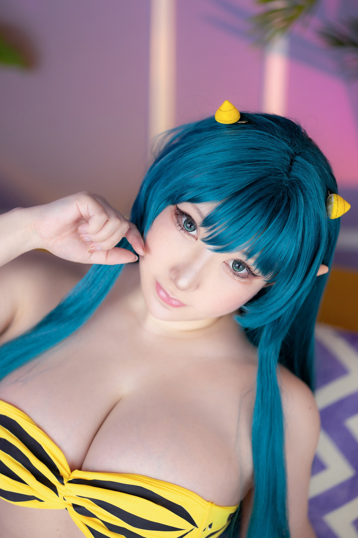 Cosplay SAKUサク Lum ラム うる星やつら Set.01 21