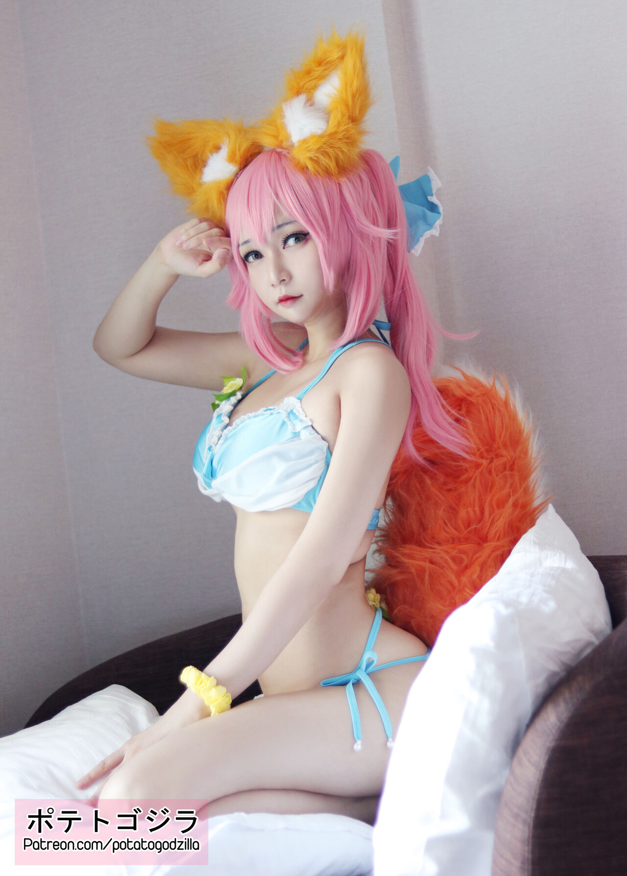 [Potato Godzilla ポテトゴジラ] Tamamo Bikini 6