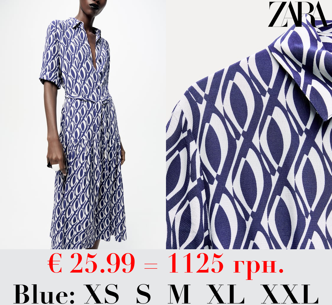 ZW COLLECTION PRINT DRESS