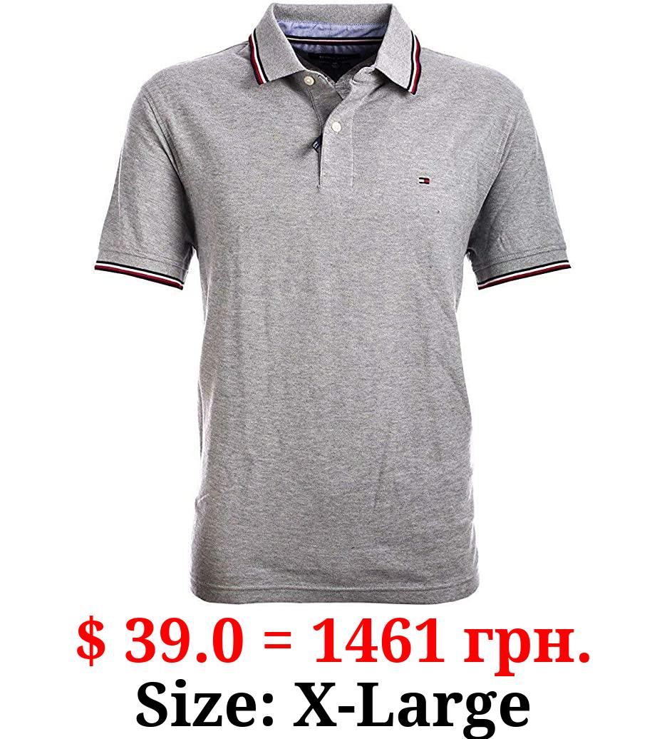 Tommy Hilfiger Men's Striped Collar Polo