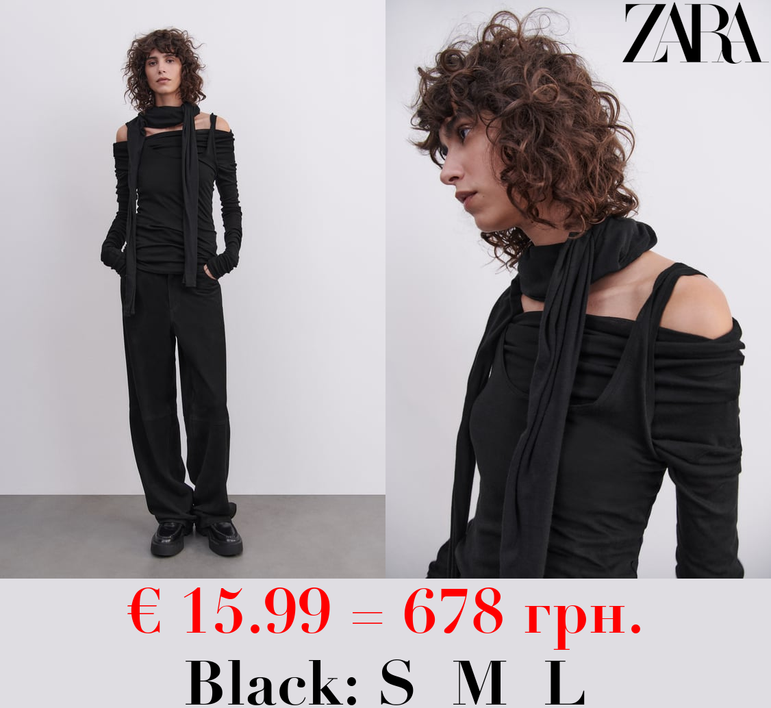 CUT-OUT SHOULDER TOP - LIMITED EDITION