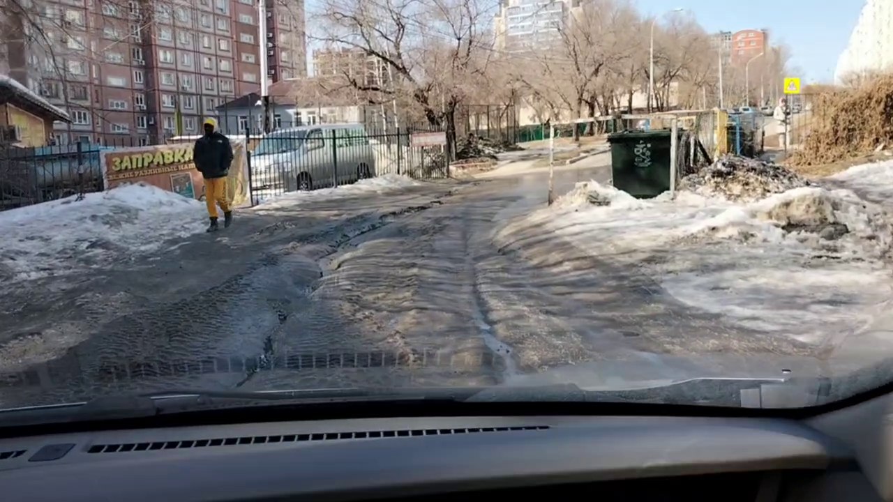 В Хабаровске прокуратурой приняты меры в связи с ненадлежащим содержанием дорог