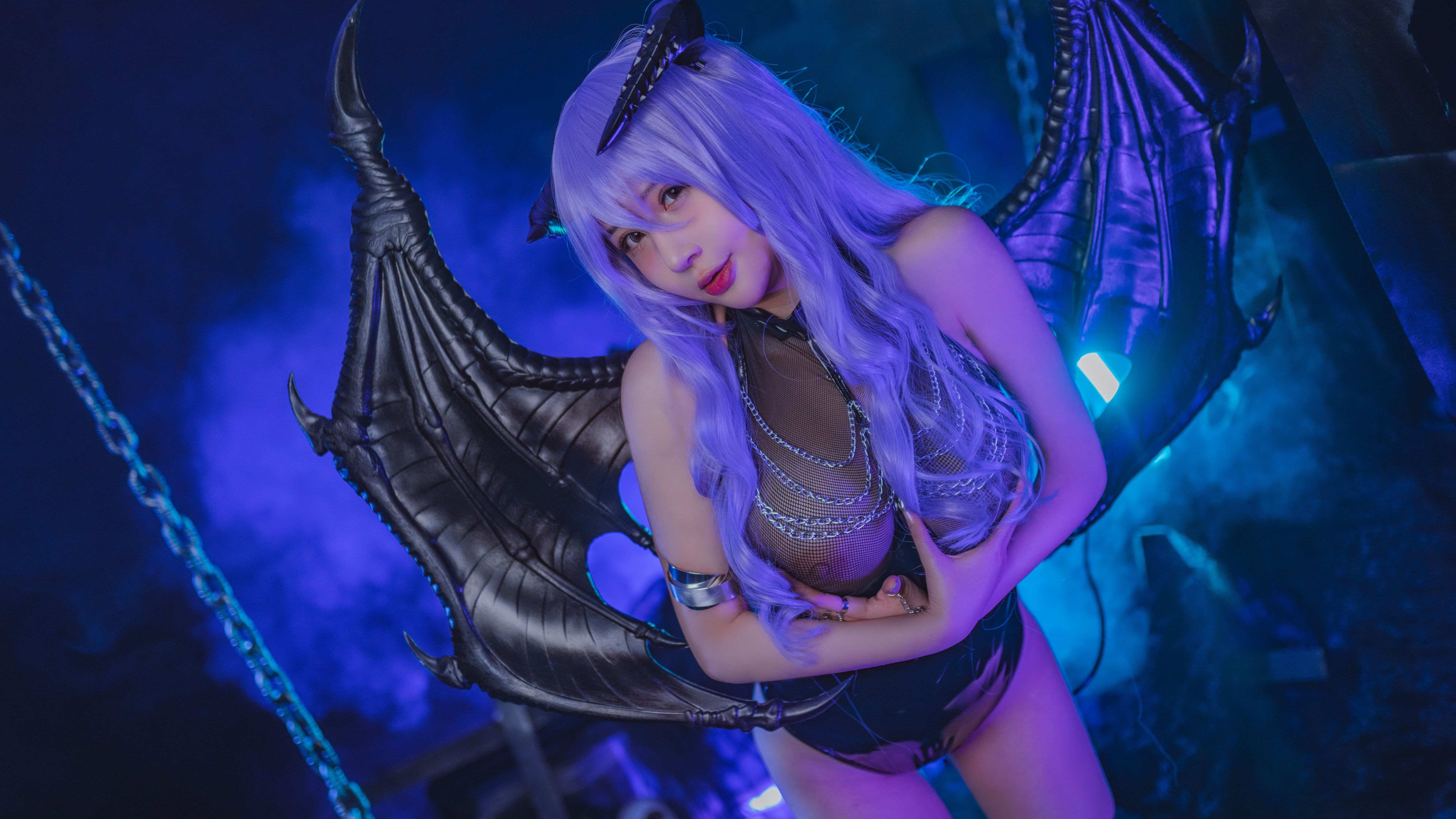 蜜蜜子Kimmie《魅魔》优质版[46P-1.6GB] 9