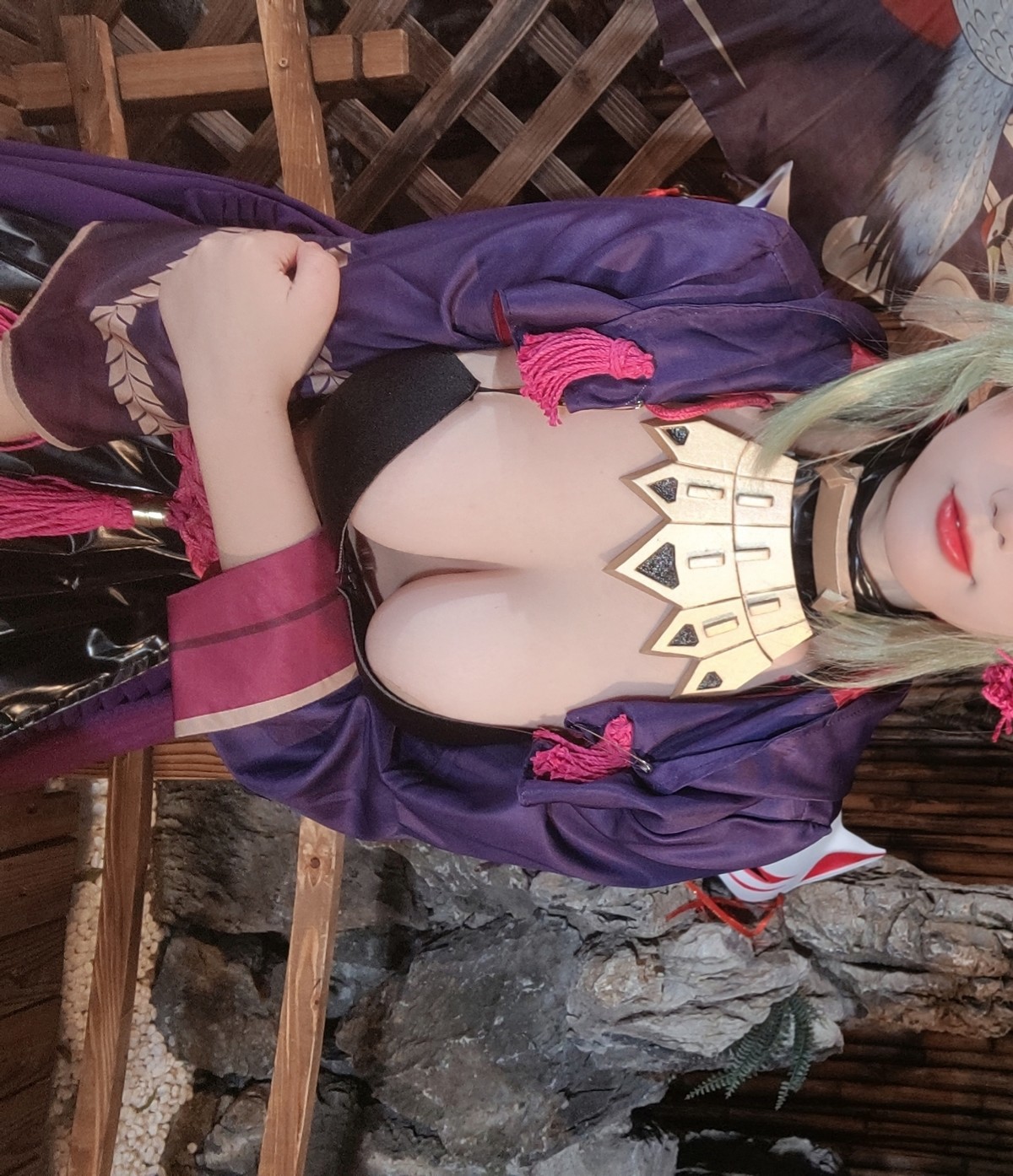 Cosplay 七七娜娜子 久岐忍同人 38