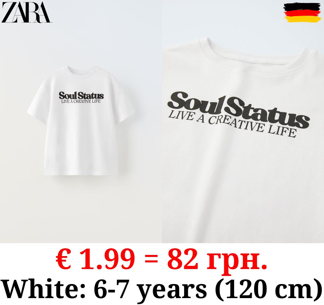 SLOGAN T-SHIRT