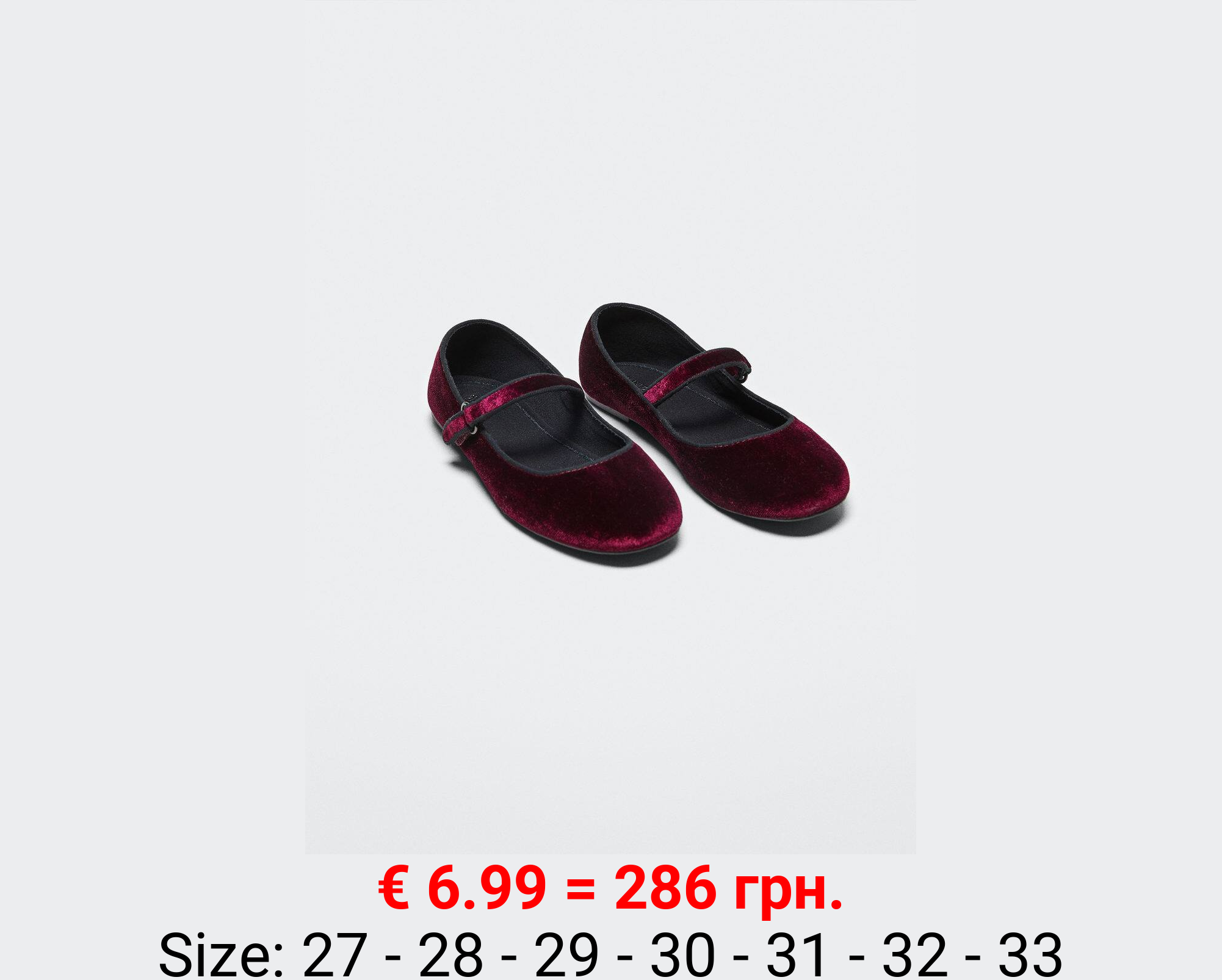 Bailarina terciopelo