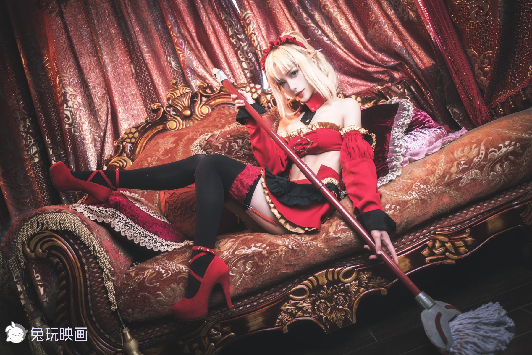 Cosplay 兔玩映画 小莫女仆 5