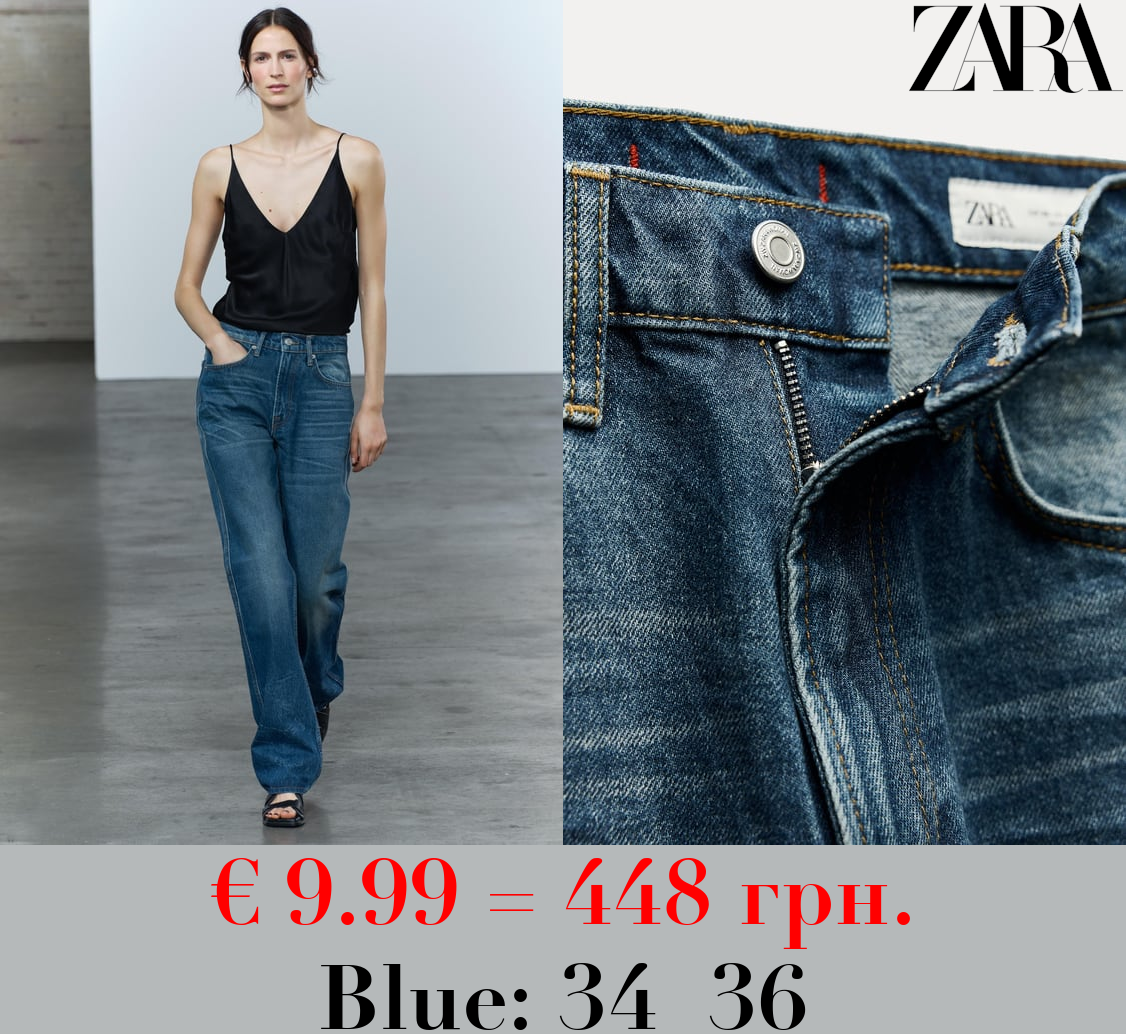 ZW COLLECTION BOOTCUT HIGH-WAIST JEANS