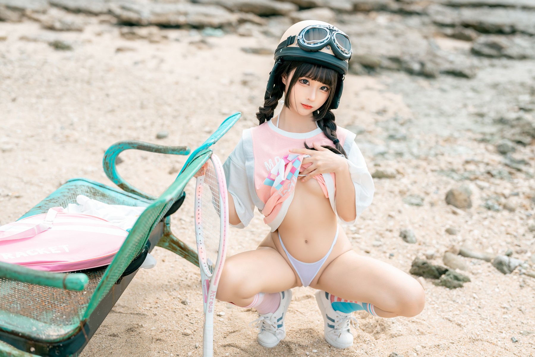 Cosplay 蠢沫沫 Chunmomo Electric Car Set.01 52