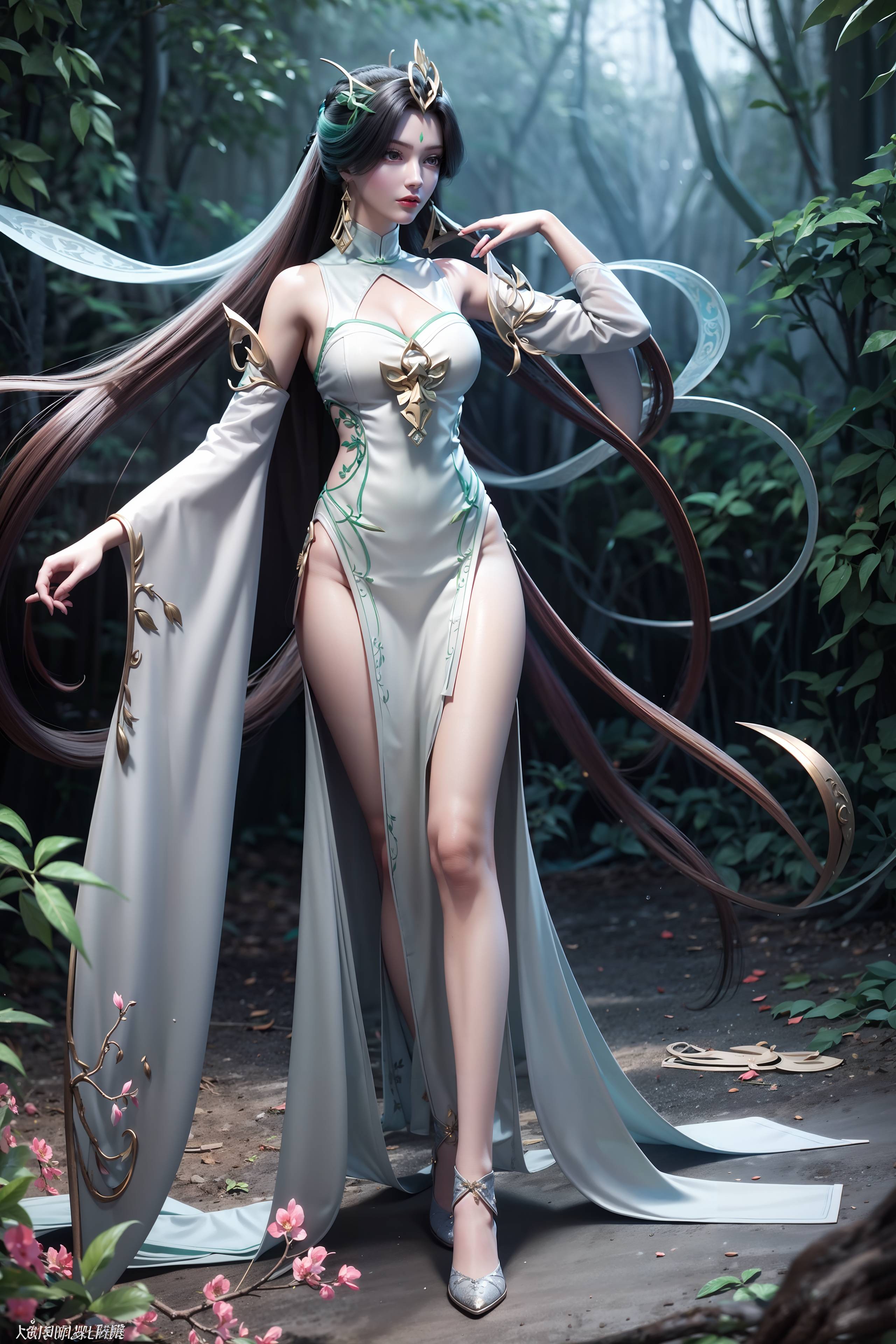 图片[2]-完美世界-柳神 性感常服0401-六色网