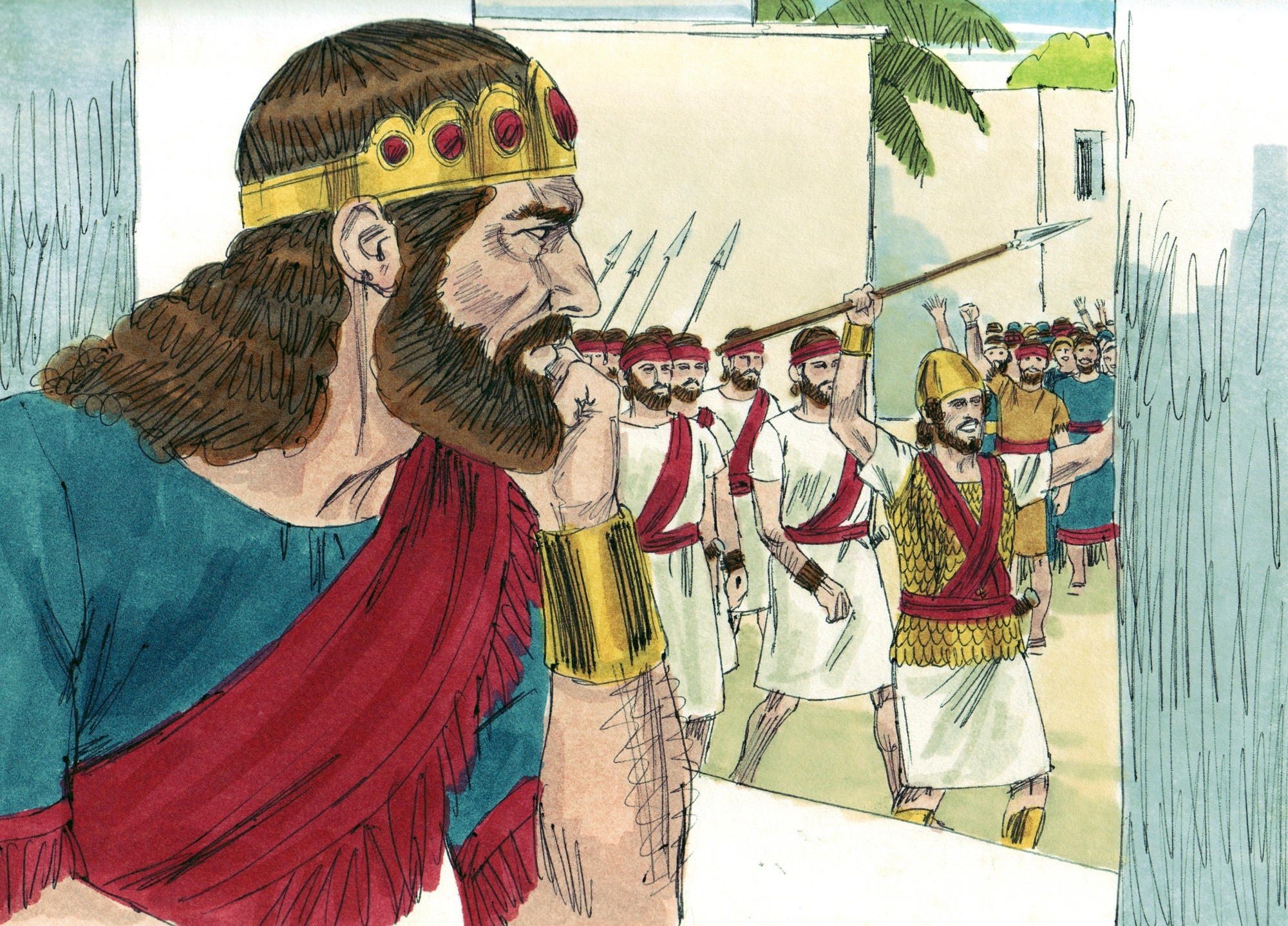 Саул сын кисов. Саул первый царь Израиля. Саул древнееврейский царь.