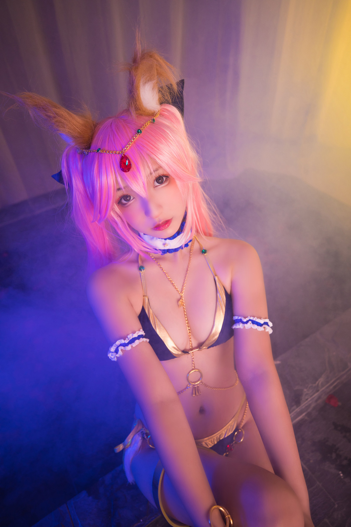 Cosplay 神楽坂真冬 玉藻前舞娘 Mysterious Love 8