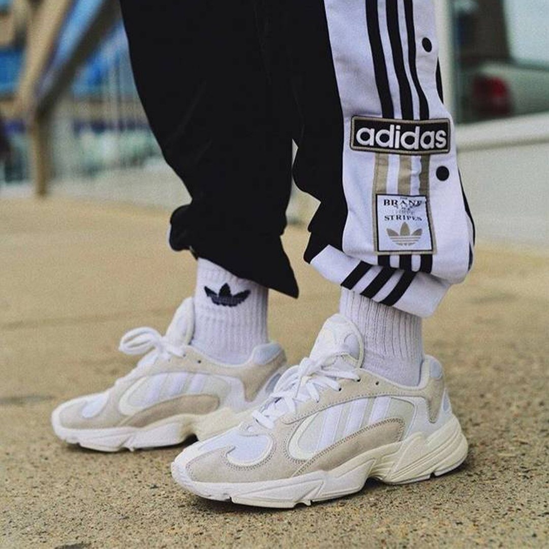 Adidas Yung 1 on feet