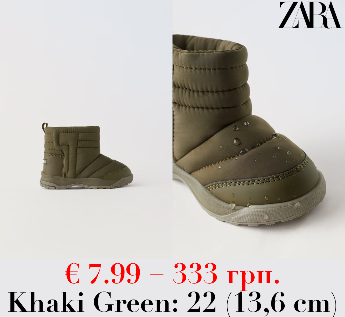 WATER-REPELLENT BOOTS