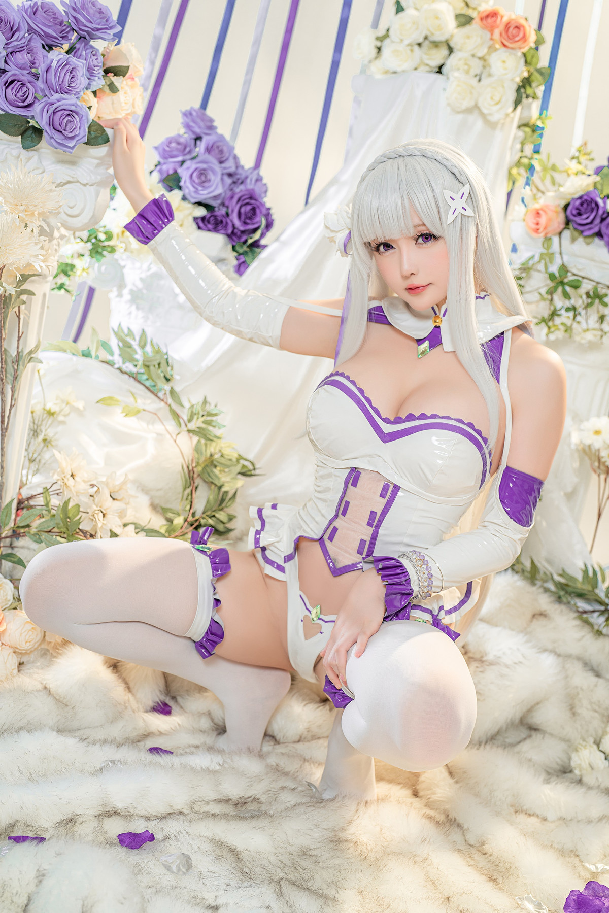Hoshilily 小姐姐星之迟迟 Cosplay 爱蜜莉雅 14