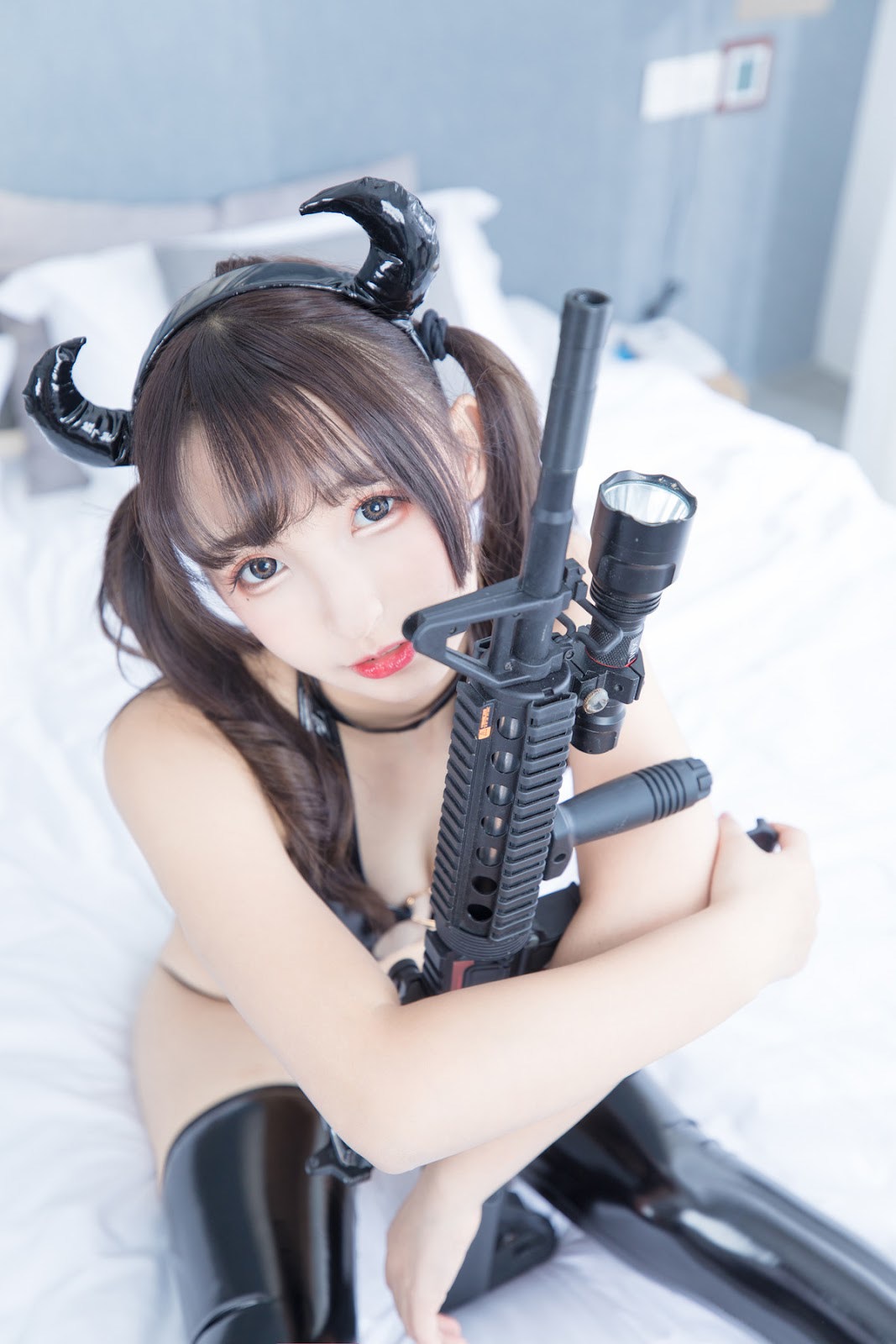 Cosplay 神楽坂真冬 电子相册-系带胶衣 《デンジャラスフラワーｆ》 #2 47