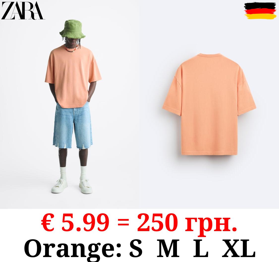 ACID WASH PRINT T-SHIRT