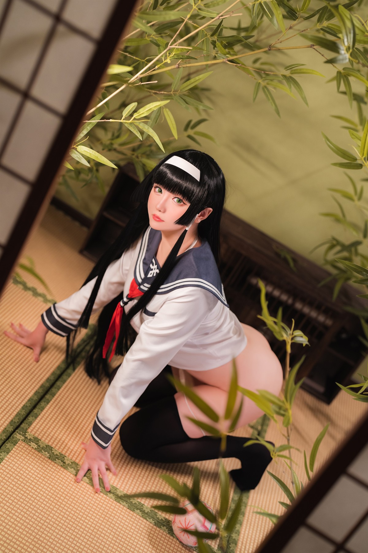 Cosplay 星之迟迟Hoshilily 莲花JK 21