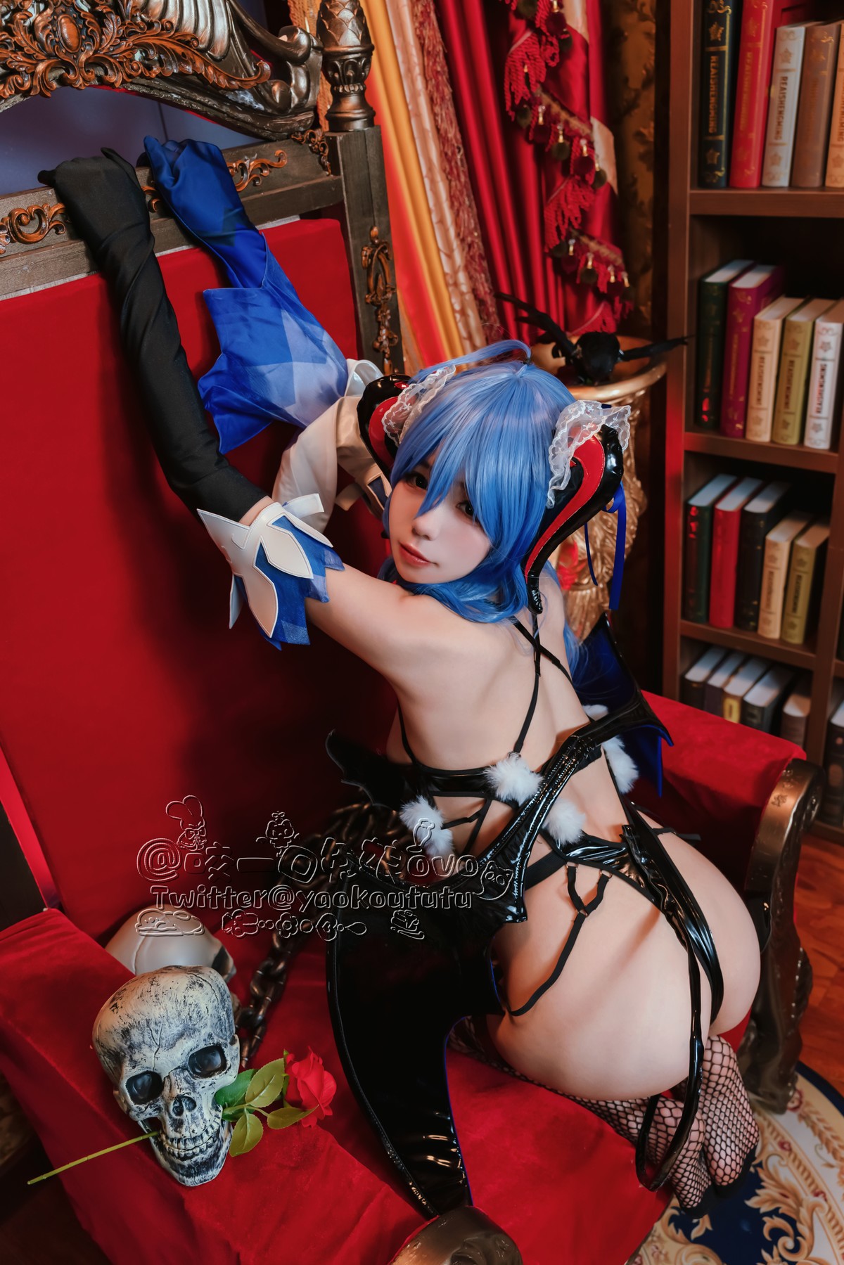 Cosplay 黏黏团子兔 甘雨魅魔 29