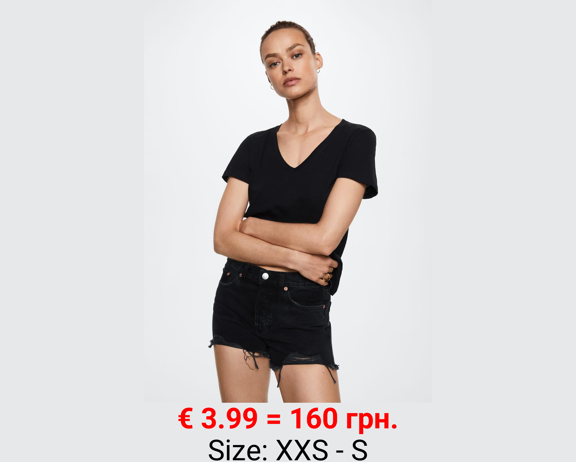 Camiseta algodón lino