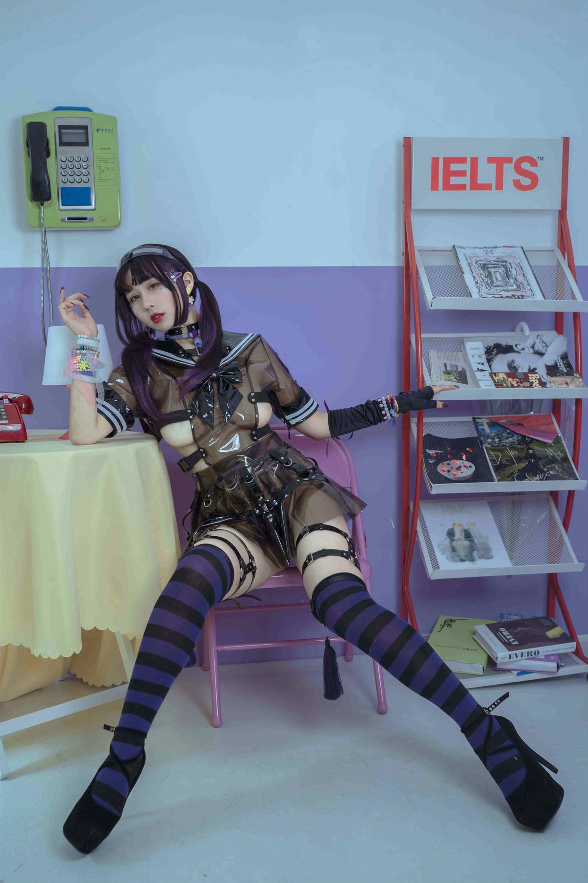 Cosplay 云溪溪 奶桃桃 幻想学院 2