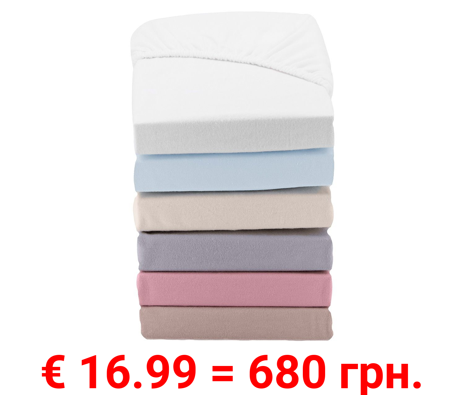 Setex Biber Spannbettlaken, aus Bio-Baumwolle