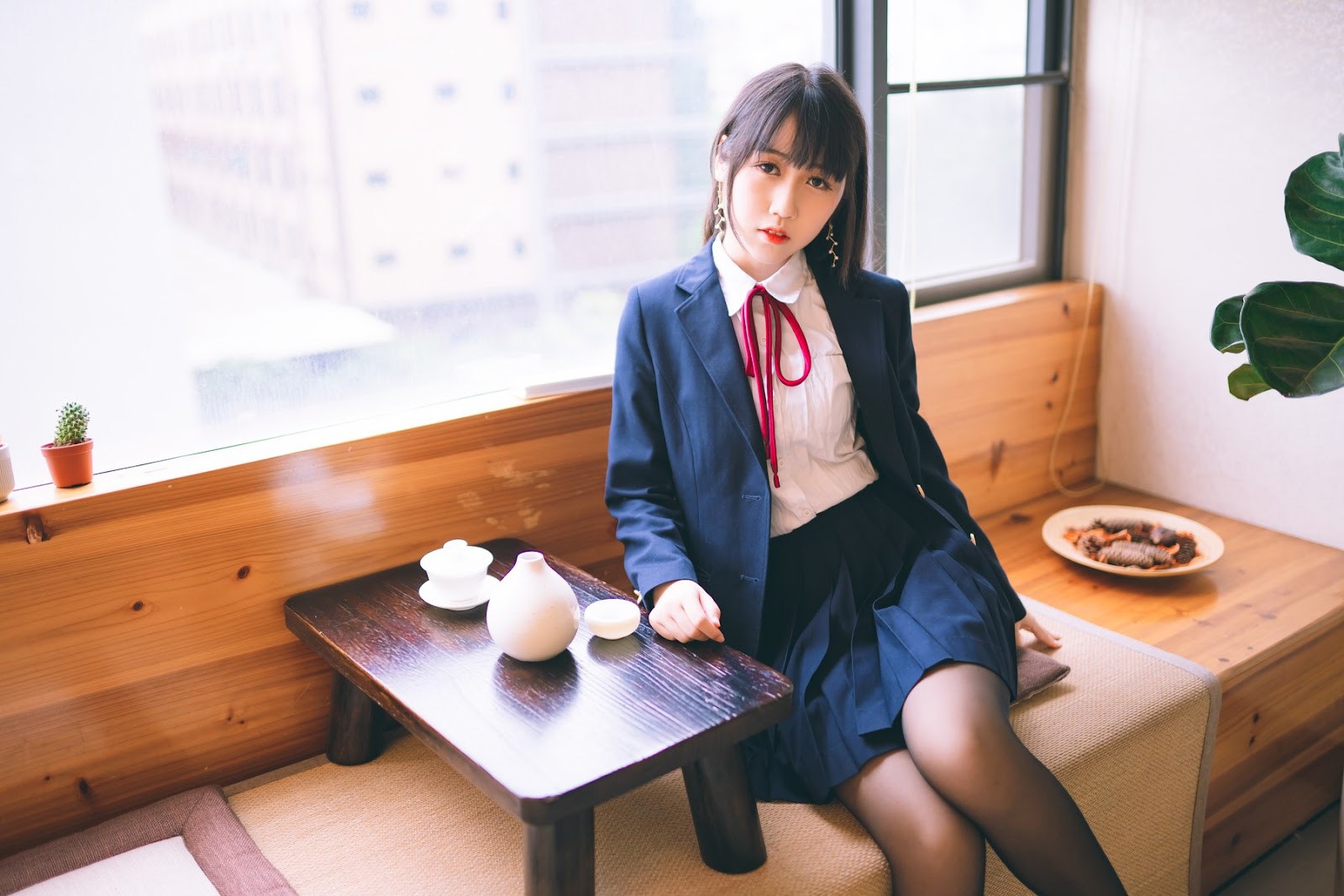 Cosplay 不呆猫 校服JK 1