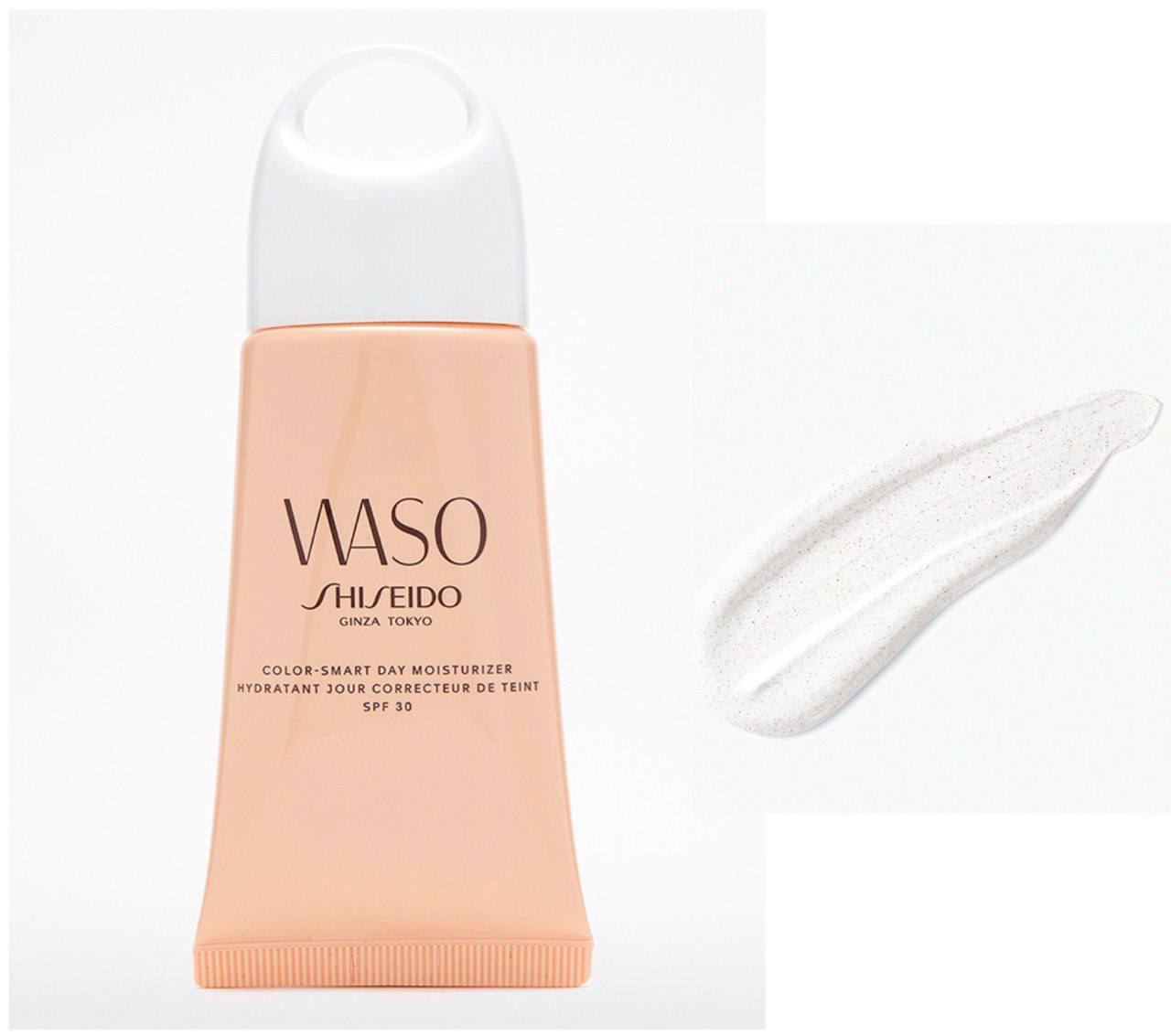 Waso shiseido ginza tokyo. Waso Shiseido смарт. Shiseido Waso смарт-крем. Shiseido Waso тональный крем. Shiseido Waso Color-Smart Day Moisturizer.