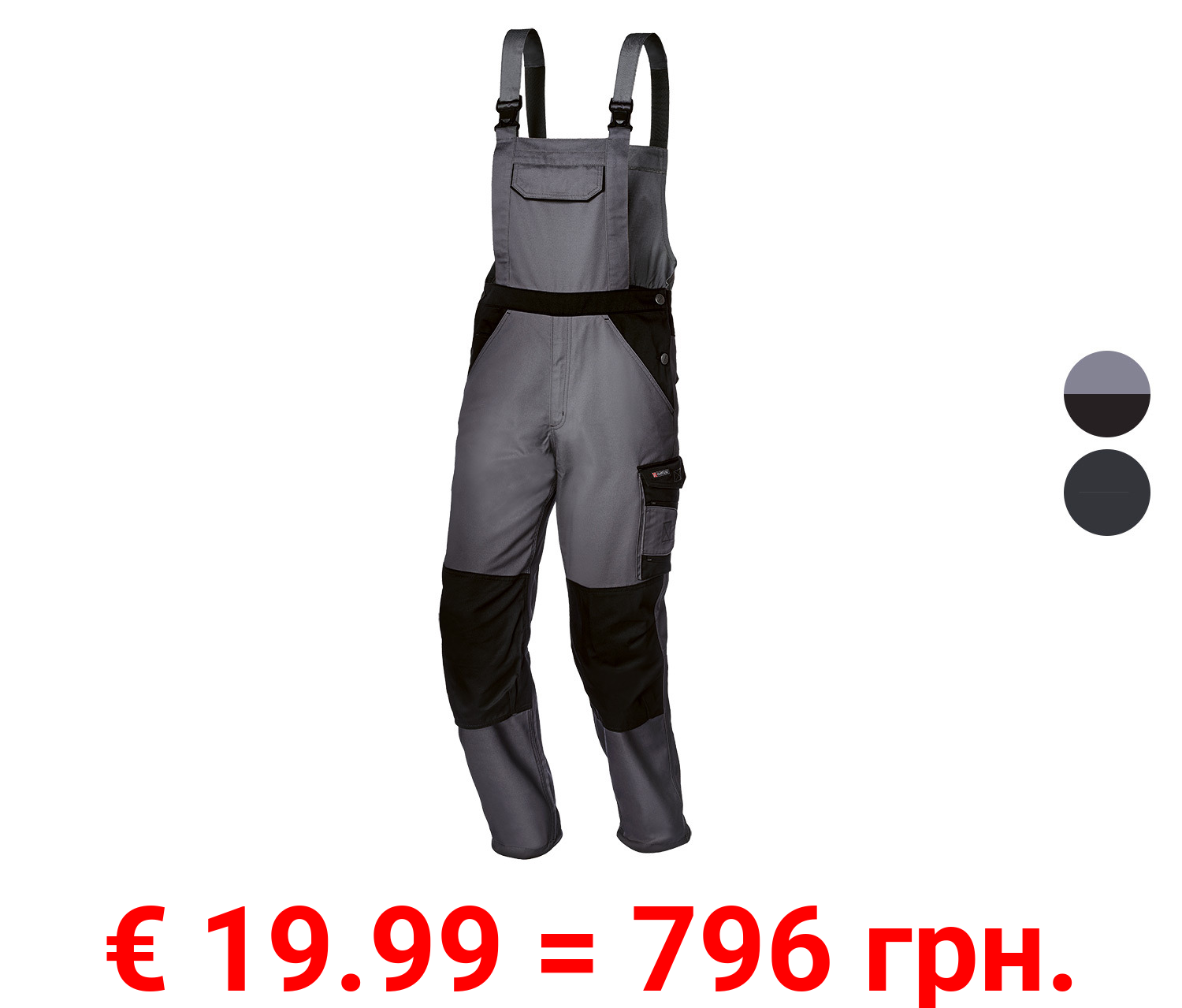 PARKSIDE PERFORMANCE® Herren Arbeitslatzhose mit CORDURA® Knieverstärkung
