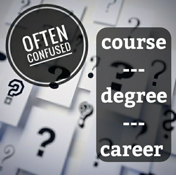 Слово course