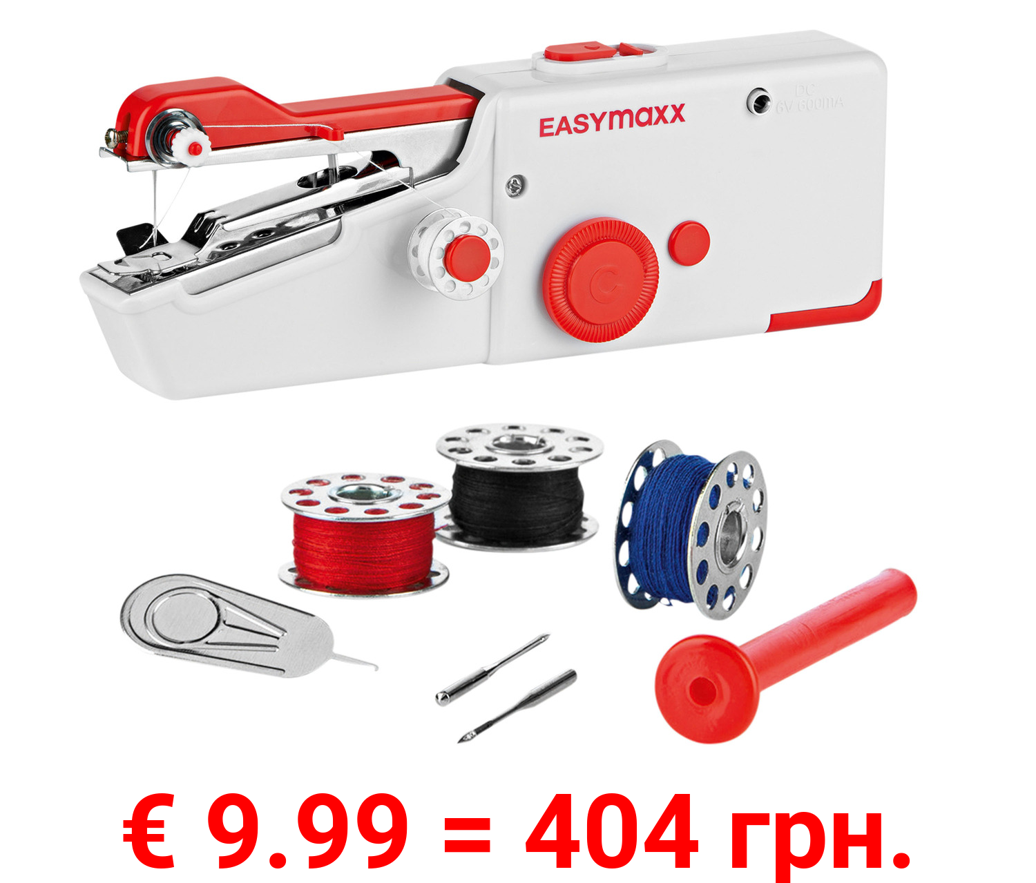 EASYmaxx Hand-Nähmaschine, extra kompakt