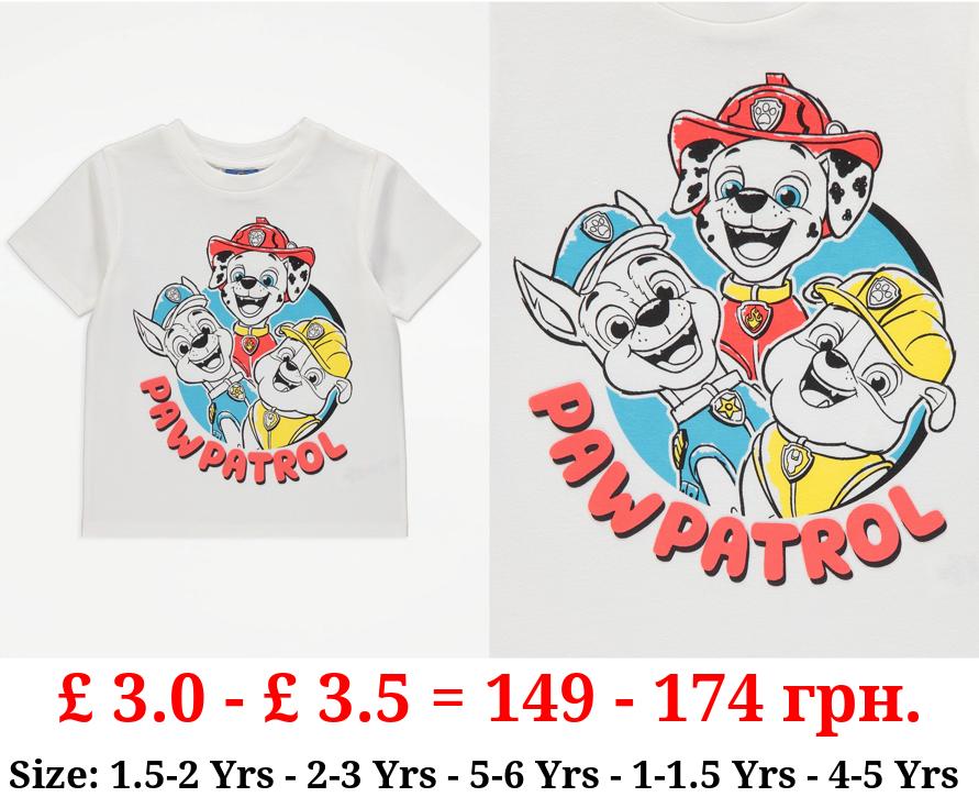 PAW Patrol White Character T-Shirt