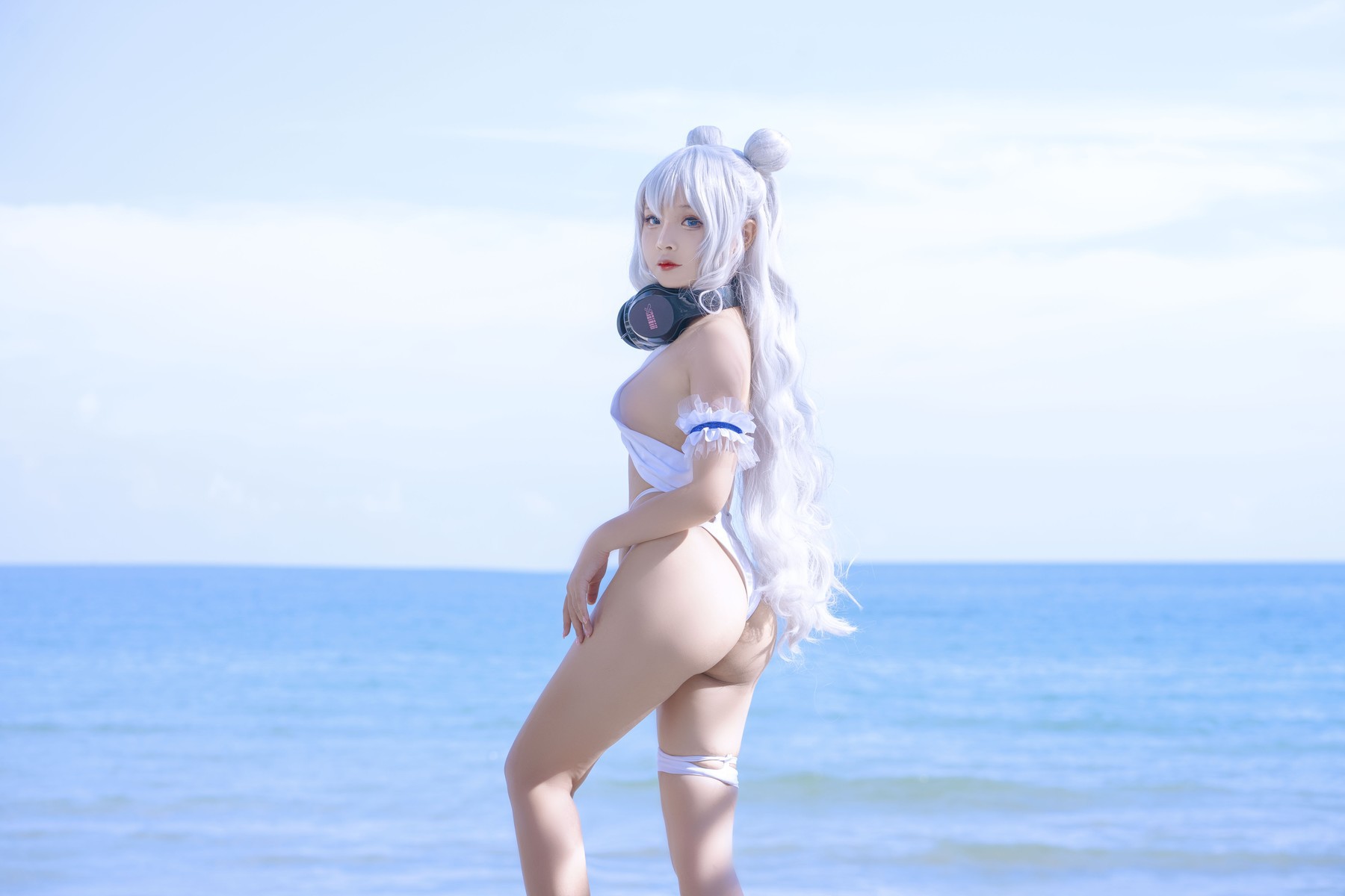 Sayo Momo Cosplay 恶毒 ル・マラン Le Malin bikini 18