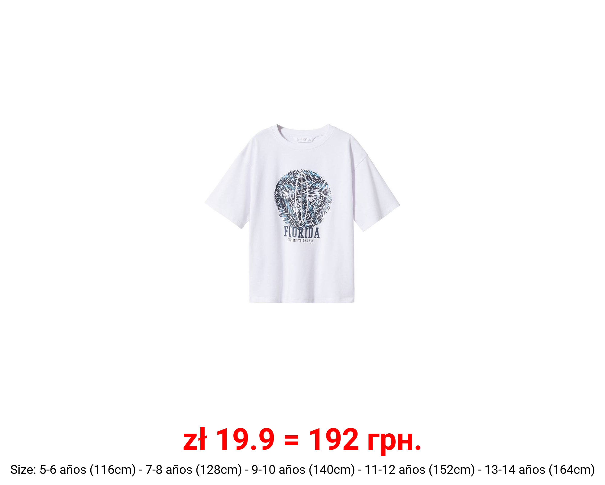 Camiseta estampada algodón