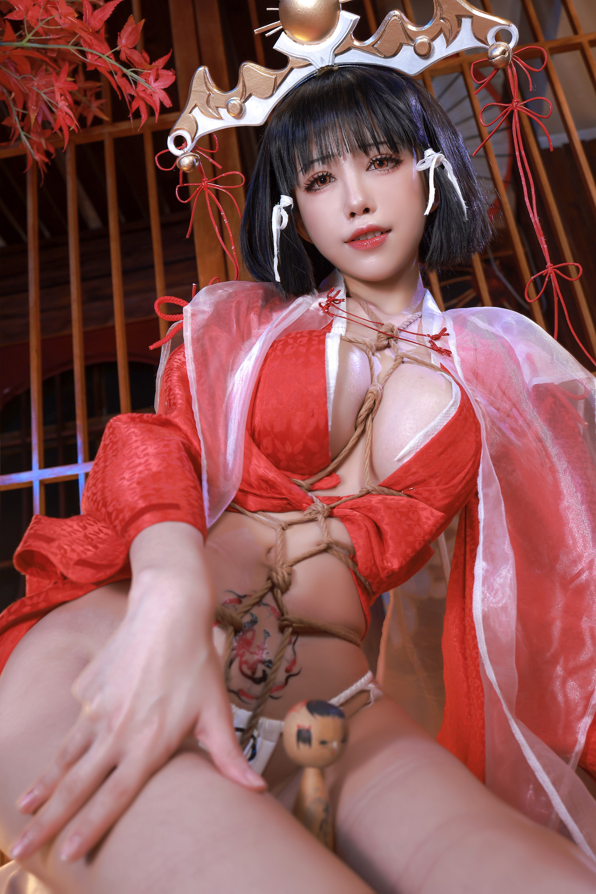 水淼aqua - 黑兽辉夜巫女 [98p] 86