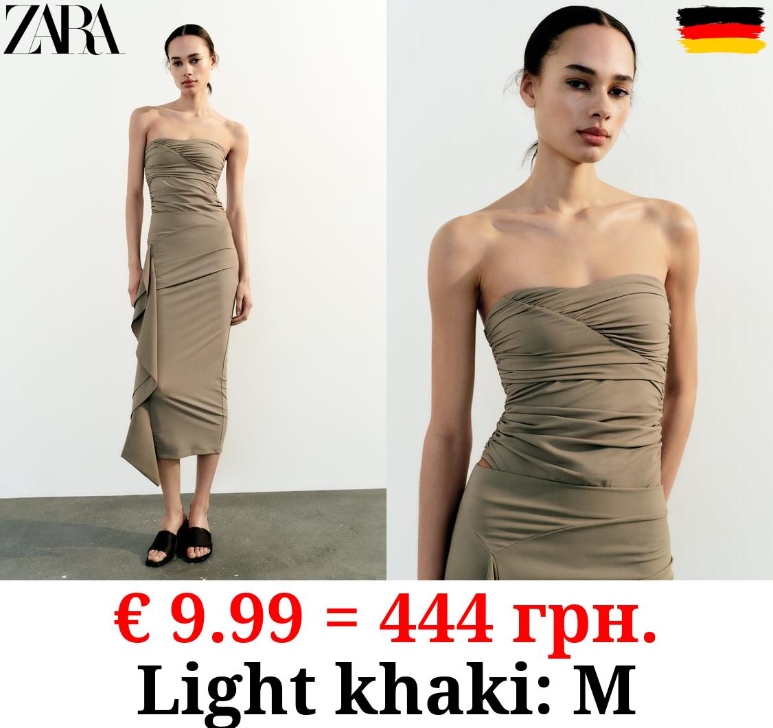 STRETCH BANDEAU BODYSUIT